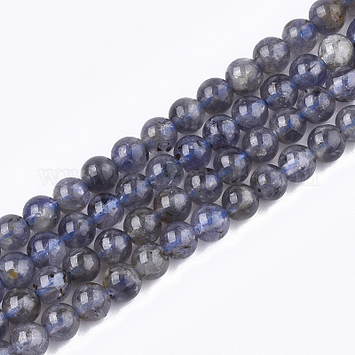 Нити из натурального иолита / кордиерита / дихроита G-T108-32B-1