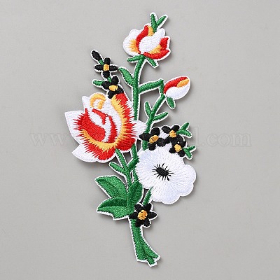 Вышивать нитками приклеивать/пришивать заплатки&nbsp;PATC-WH20007-09-1