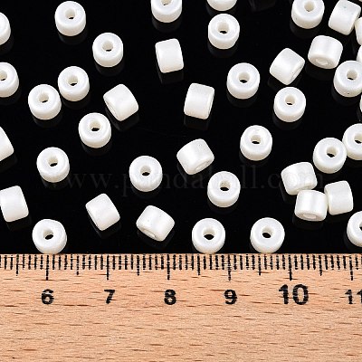 Стеклянные бусины с перламутровым эффектом для выпечки SEED-T008-03A-1