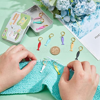 Подвеска в форме рыбы из сплава HJEW-NB00088-1