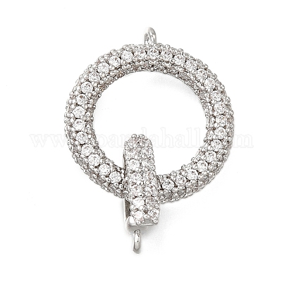 Латунь кубического циркония раза по сравнению с застежками KK-Q048-11P-1