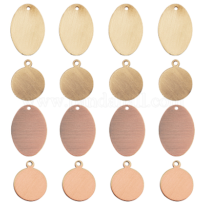 Латунь подвески KK-PH0002-16-1