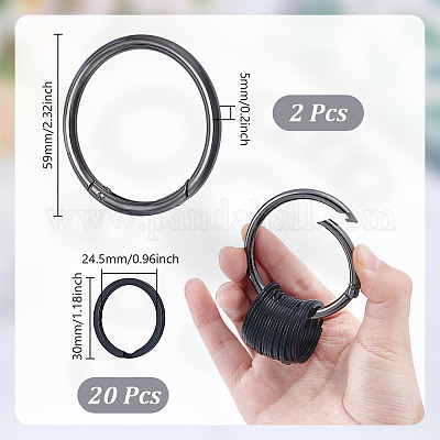 Кольца пружинные затворные из сплава и железа FIND-GA0005-18-1