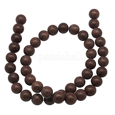 Natur Mashan Jade Perlen Stränge&nbsp;X-DJAD-10D-14-2-1