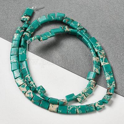 Синтетические имперские нитки из бисера яшмы G-F762-A03-01-1