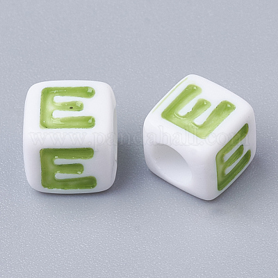 Акриловые бусины MACR-T009-12-1