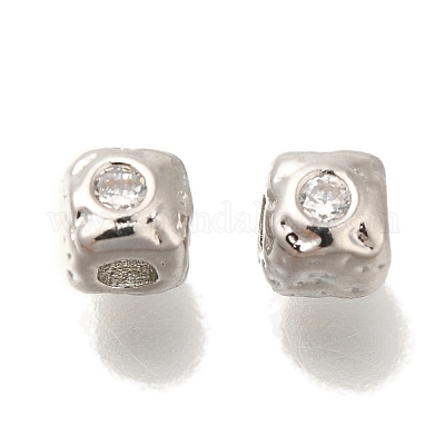 Латунные микро проложить кубического циркония KK-Q001-03P-01-1