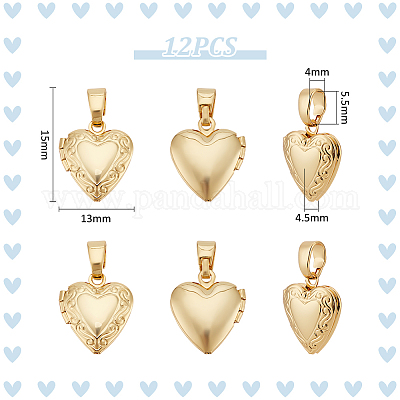 Стойки обшивки латунь медальона подвески FIND-UN0015-53A-1