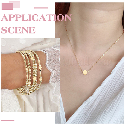 60шт 5 стиля латунные бусины KK-ME0002-71-1