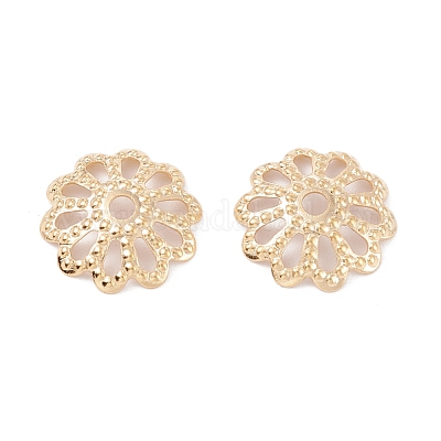 Tappi multi-petalo in ottone&nbsp;KK-K253-16G-1