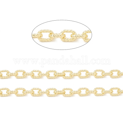 Стеллажное покрытие латунные текстурированные кабельные цепи CHC-B021-01G-1