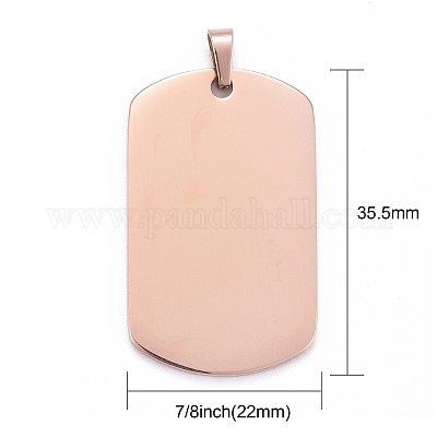 Ионное покрытие (ip) подвески из нержавеющей стали 304 STAS-I311-03A-RG-1