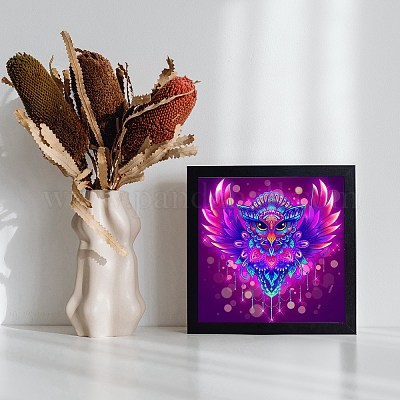 Neon Flowers Diamond Painting Kit at