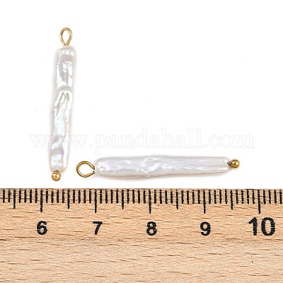 Подвески из натурального пресноводного жемчуга Кеши STAS-D378-01G-1