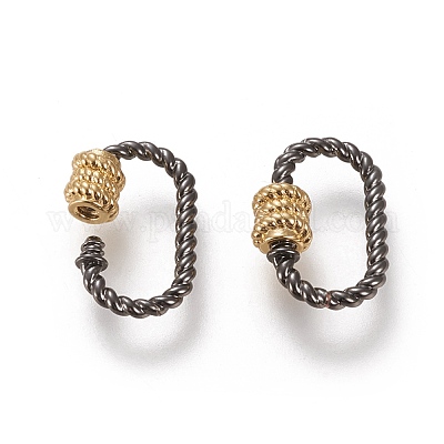 Латунные брелоки с карабином KK-L188-17A-1