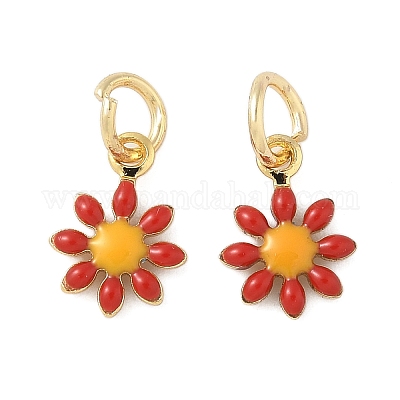 Латунь эмаль подвески KK-C110-16B-01G-1