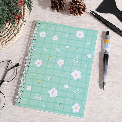 Блокнот для сбора наклеек формата А5 с отрывными листами на спирали AJEW-CP0007-84E-1