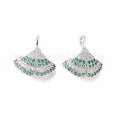 Латунный микро-паве кубический цирконий KK-Z073-33P-1