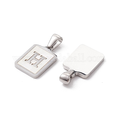 Подвески из нержавеющей стали 304 в форме ракушки STAS-G327-01P-H-1