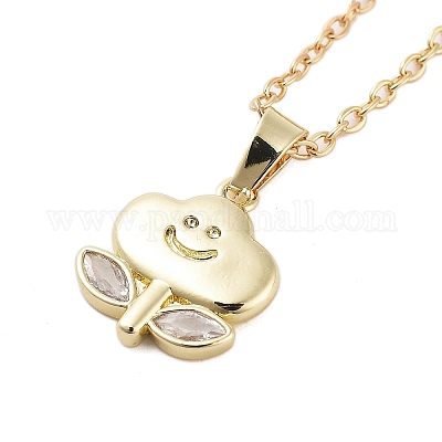 Pendolo Goccia Cristallo di Rocca Fiore della Vita Pendente Ciondolo Collana
