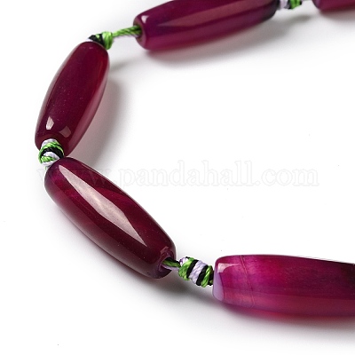 Chapelets de perles d'agate naturelle&nbsp;G-K334-01B-1