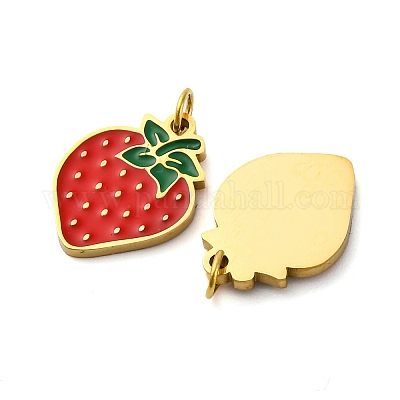 Подвески из нержавеющей стали 304 с эмалью STAS-E550-57G-1