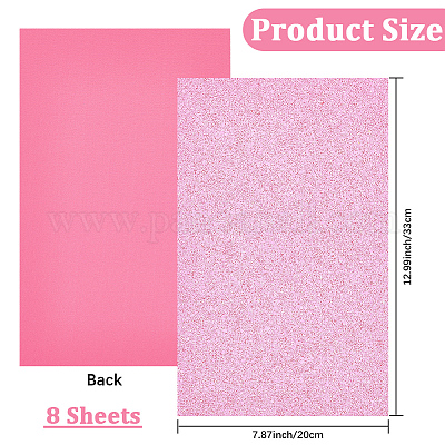 8шт прямоугольная ткань из искусственной кожи FIND-WH20020-24A-1