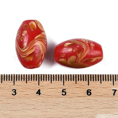 Непрозрачные бусины лэмпворк ручной работы BLOW-D006-05E-1