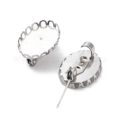 Основа для броши из нержавеющей стали марки 304 FIND-D035-01A-P-1