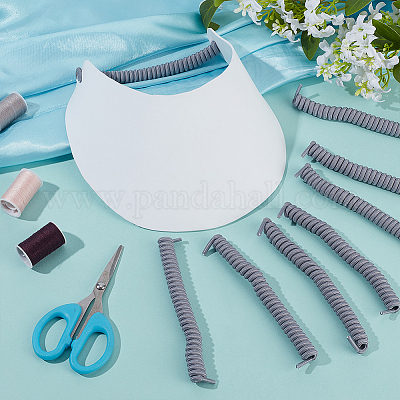 Шнурки из полиэстера и латекса с пружинами DIY-WH0723-030B-1