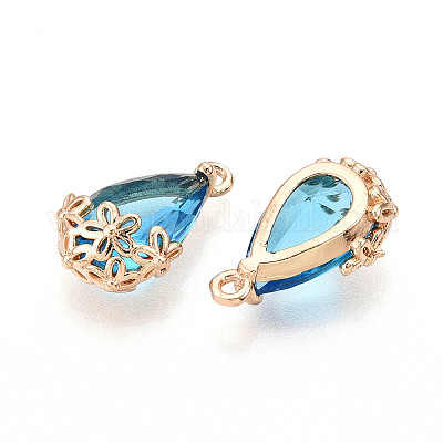 Прозрачные стеклянные подвески X-GLAA-T007-05A-1