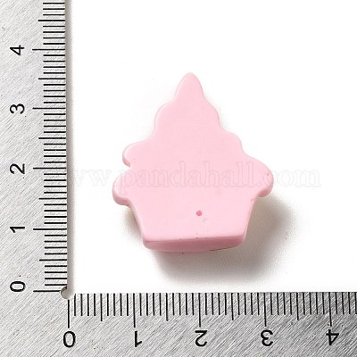 Мультяшный пищевой дом из непрозрачной смолы декодирует кабошоны CRES-H001-01C-1