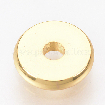 Spacer бисер латунные&nbsp;X-KK-Q738-6mm-04G-1