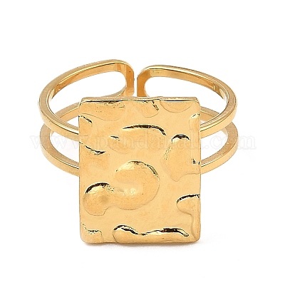 Кольца-манжеты из нержавеющей стали 304 RJEW-Z018-17G-1