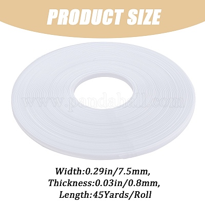 Ткань для свадебного платья из полиэстера DIY-WH0304-704B-02-1