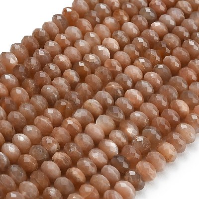 Natürliche sunstone Perlen Stränge&nbsp;G-C280-A05-02-1