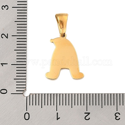 Подвески из нержавеющей стали 304 на рождественскую тематику STAS-R007-01A-G-1