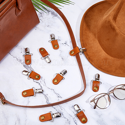 10 шт. ремни для кабеля из коровьей кожи&nbsp;HJEW-FH00225-1