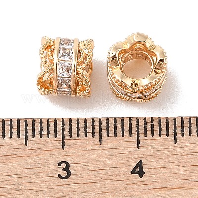 Латуни европейского бисера KK-B100-070G-01-1