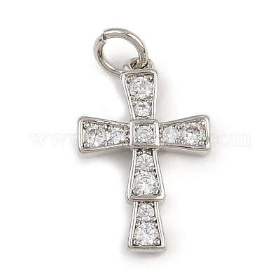 Латунные микро проложить кубического циркония подвески KK-A269-43P-1