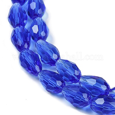 Прозрачные стеклянные бусины EGLA-N013-T6mm-D11-1