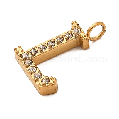 Ионное покрытие (ip) 304 нержавеющая сталь микропаве кубический цирконий подвески STAS-Z107-03G-26-1