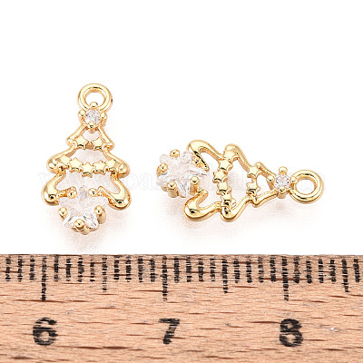 Латунные микро проложить кубического циркония подвески KK-N263-141A-G-1