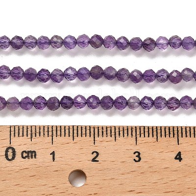 Natürlichen Amethyst Perlen Stränge&nbsp;G-K373-B03-03-1