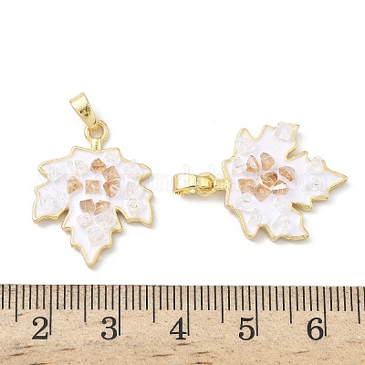 Латунь эмаль подвески&nbsp;KK-Z134-02G-02-1