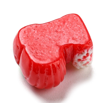 Кабошоны из непрозрачной рождественской смолы RESI-K027-21G-1