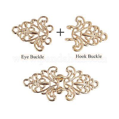 Filigree Trivet Cloak Clasp Hook And Eye Gold Fasteners