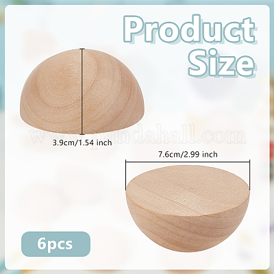 Cabujones de madera&nbsp;WOOD-WH0062-51C-1