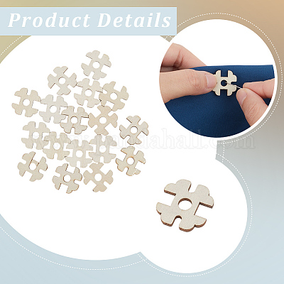 1 набор деревянных пуговиц с 1 отверстиями BUTT-CY0001-16B-1