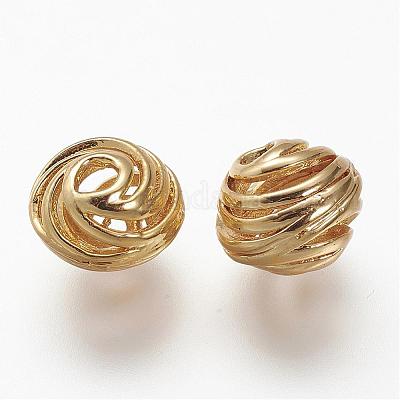 Латунные бусины KK-G289-13G-1